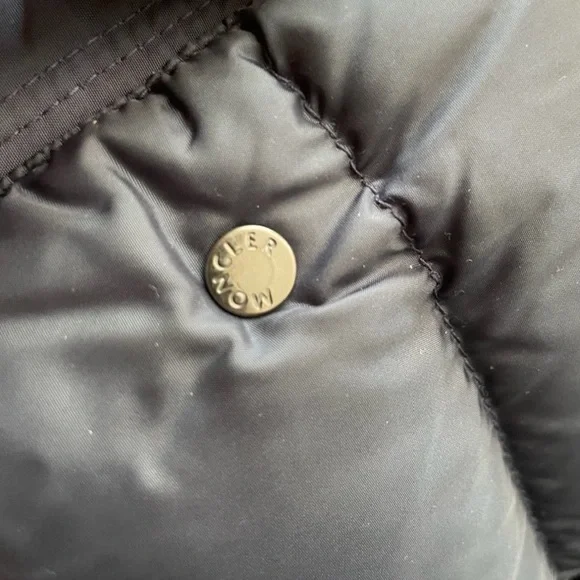 Moncler Kids Yang Long Down Jacket in Night Blue